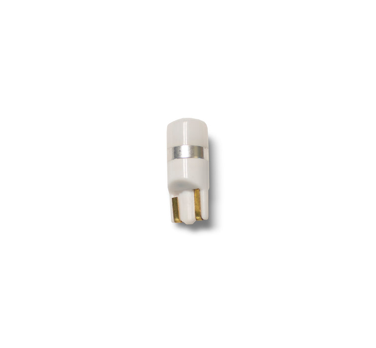 WHITE - Race Sport® T10 194 short bulb with Diffused Dome Cover - Covered diode technology