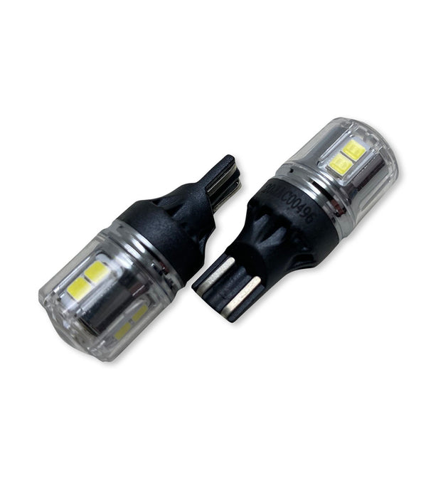 T15 OEM size LED Replacement Bulbs with New 3030 diode technology and corrosion proof cover - AMBER LED PNP Series