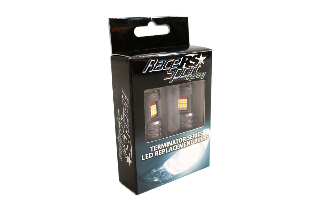 Terminator Series WHITE P13W Base LED High Power Replacement Bulbs