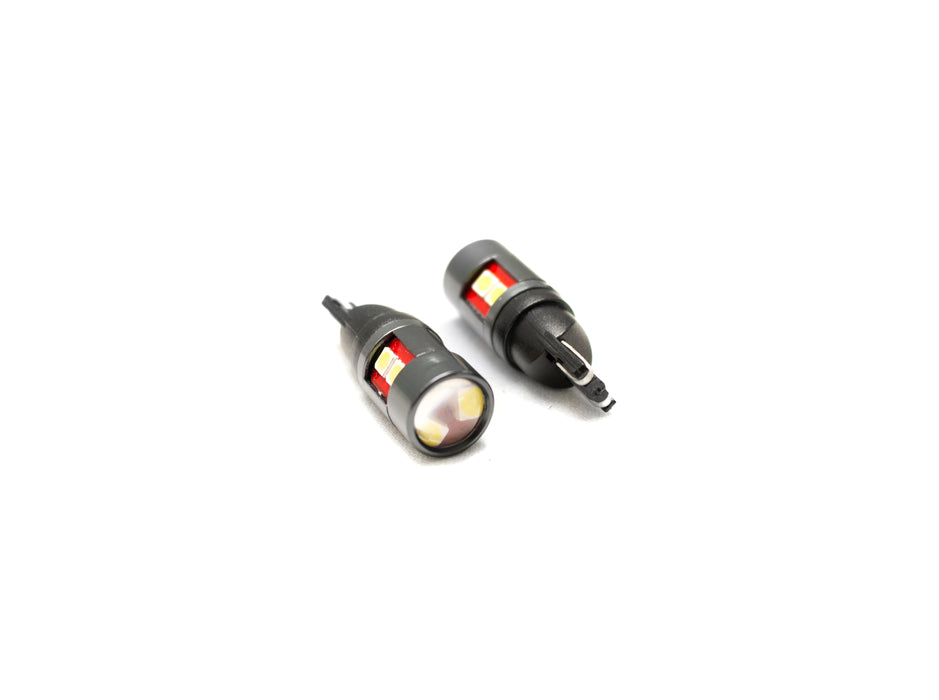 Terminator Series WHITE T10 / 194 Base LED High Power CANBUS Replacement Bulbs