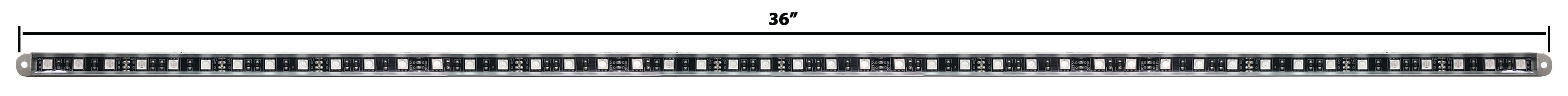 Spare 36in RGB Aluminum Channel rail light for RSUKIT