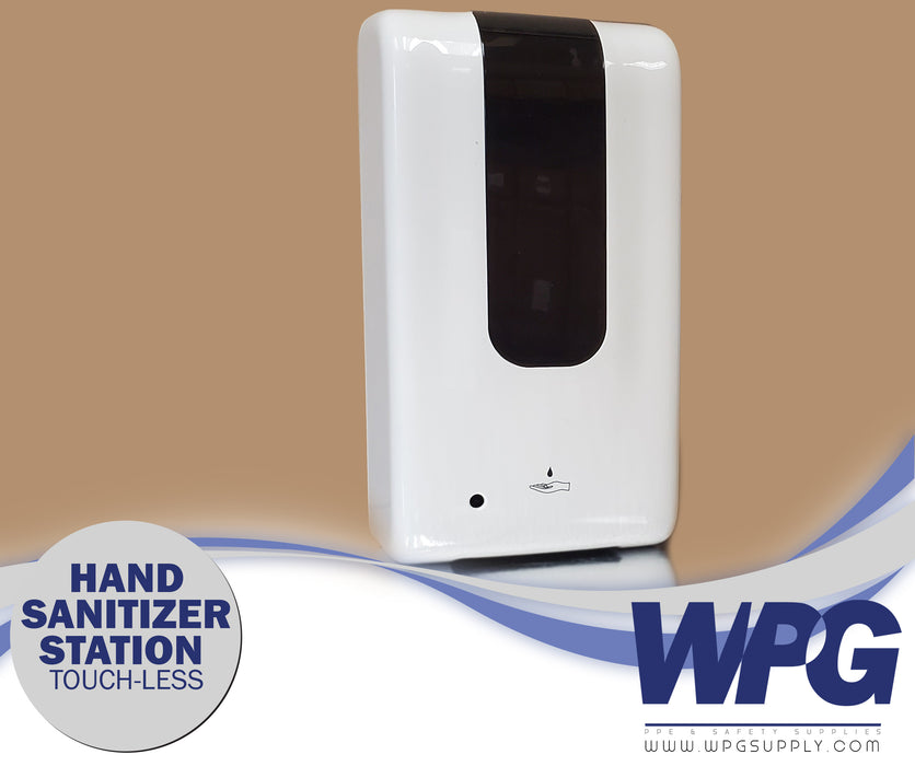 NEW - Floor Standing 1200ml Liquid Spray Pump Automatic Hand Sanitizer - Battery or DC powered options