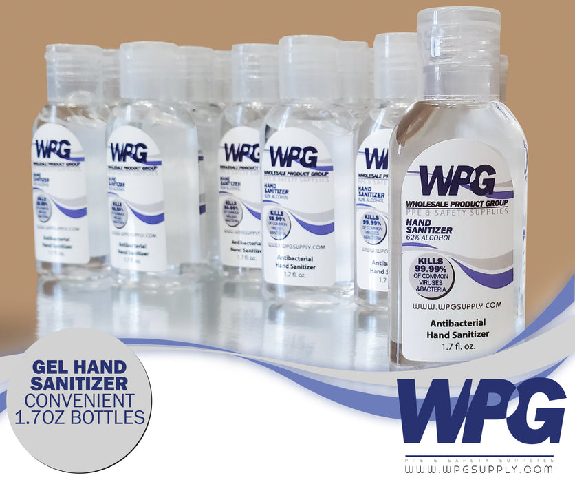 1.7oz WPG Hand Sanitizer Bottles
