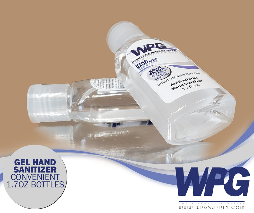 1.7oz WPG Hand Sanitizer Bottles