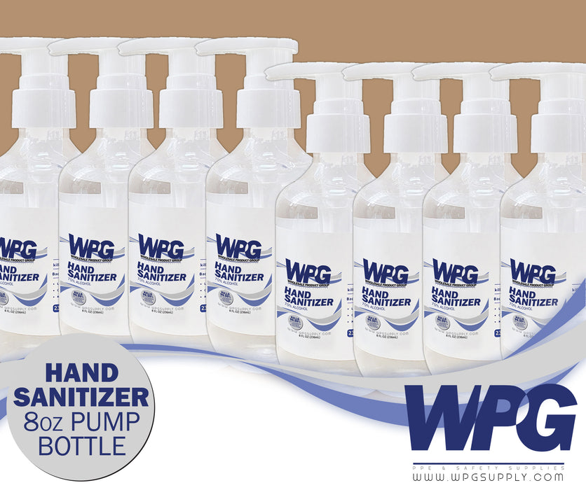 8oz WPG Hand Sanitizer Bottles