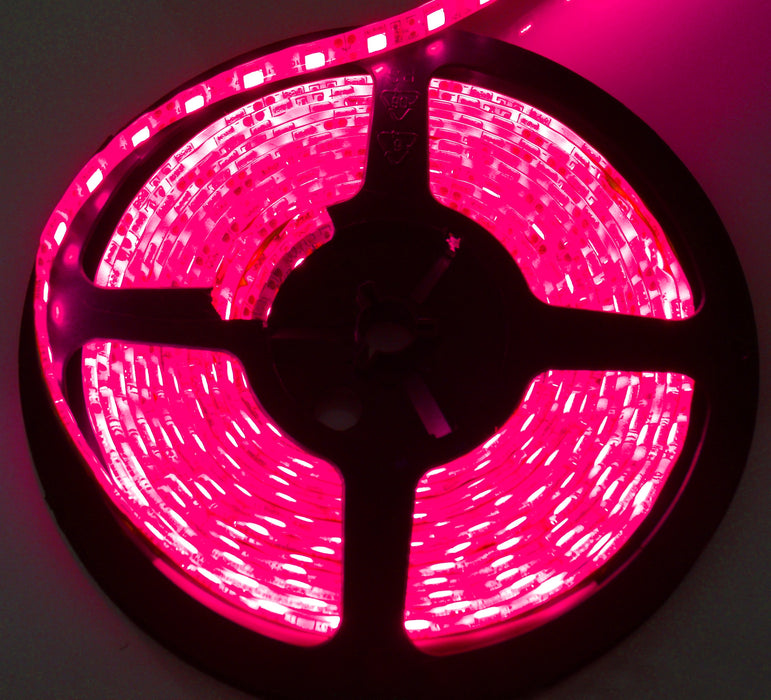16 FT (5M) 3528 LED Solid Color Strip - Pink