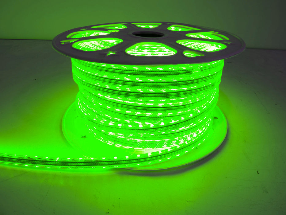 110V Atmosphere Waterproof 5050 LED Strip Lighting (Green)