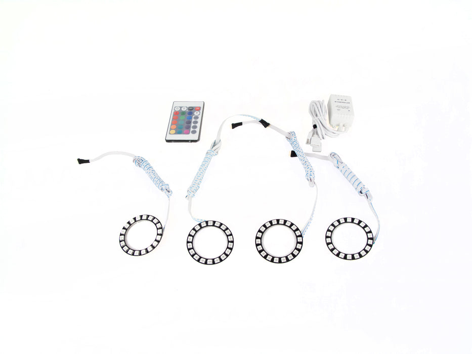 2.4in 60MM LED RGB Multi-Color Universal Halo Kit