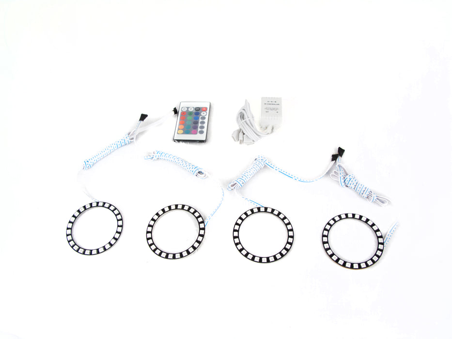 3.1in 80MM LED RGB Multi-Color Universal Halo Kit