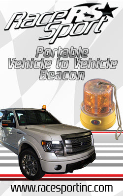 Portable Vehicle to Vehicle 4-Function Personal Safety Light - Amber Race Sport Lighting