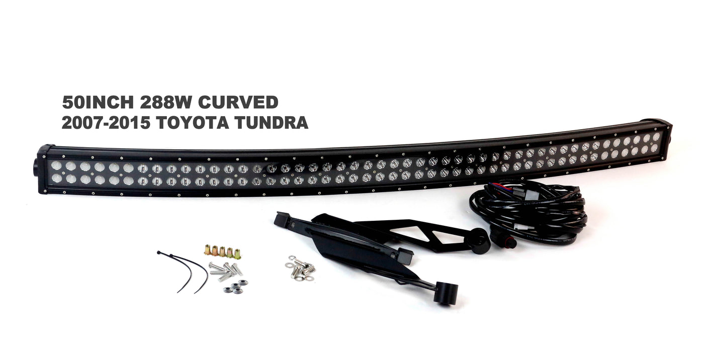 2007-2017 Toyota Tundra Complete LED Light Bar Kit