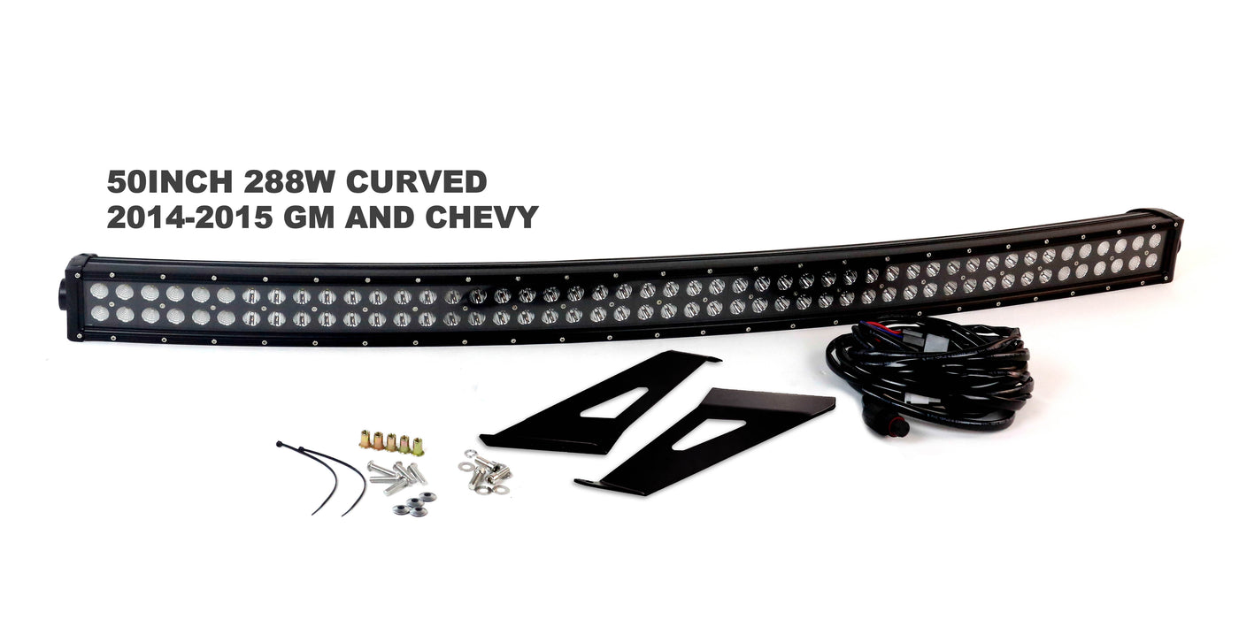 2014-2018 Chevy and GMC 1500/2500 Complete LED Complete Light Bar Kit