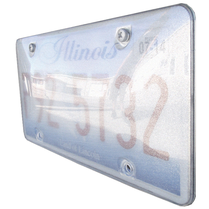 Discontinued - Reflector Style License Plate Cover