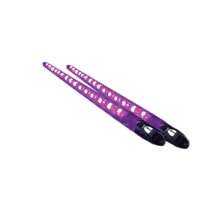 13 inch Extreme Series LED Accent Bars Purple - Pair - USA Made Race Sport Lighting