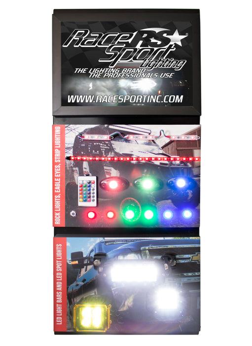 Race Sport® 101 Display program - Includes RS5A-1 Display, opening product mix, dealer locator, targeted traffic and more.