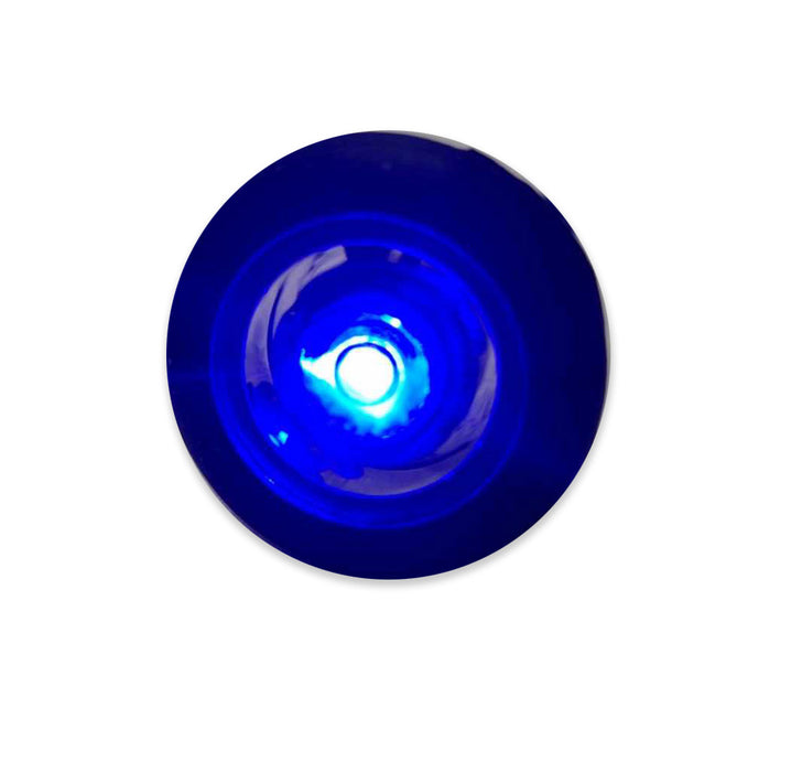1” Exterior Water Tight Courtesy Accent Light 12V (Blue)  - USA Made Race Sport Lighting