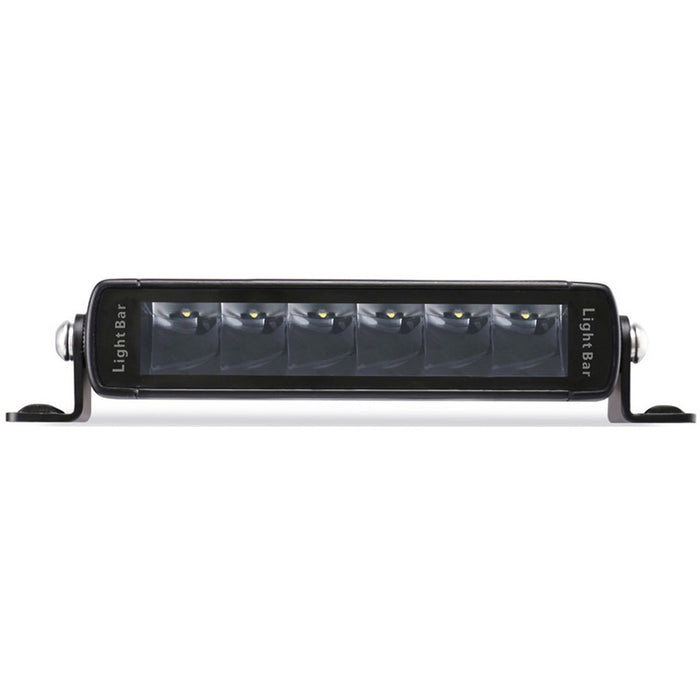 7in RoadRunner SAE Compliant 30-watt LED Single Row Stealth Light Bar with MELT Temp Control System and screw-less frame construction
