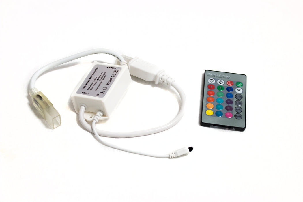 Wireless IR RGB Multi-Color Remote Controller (110V AC)