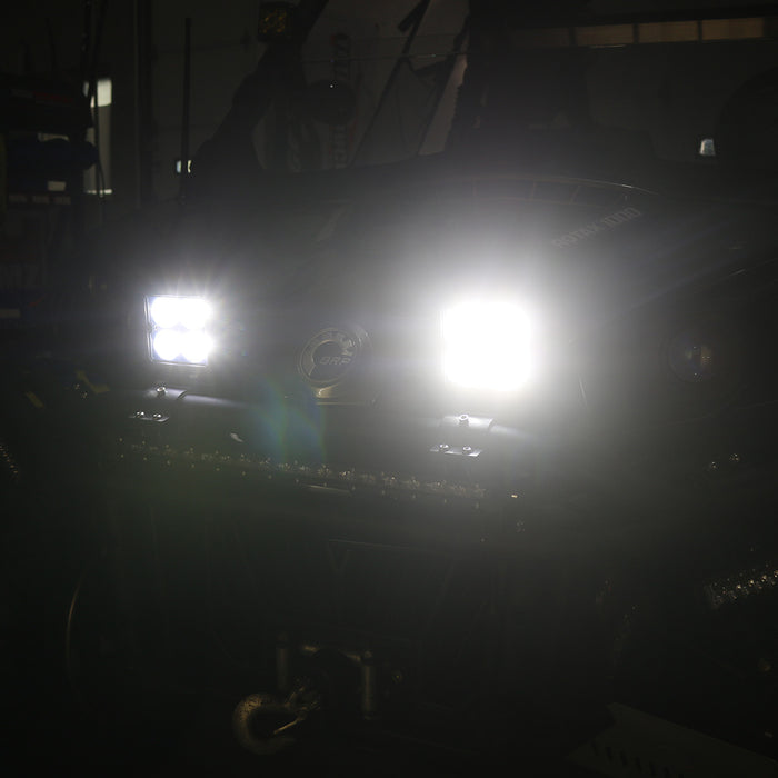 MELT Series 4.3 INCH HEATED LENS LED FLOOD LIGHT 60W 7,200 RAW LUMENS