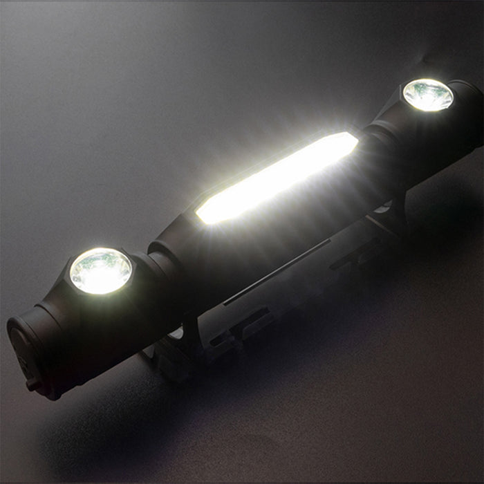 Rechargeable Roll Bar LED Multi-Purpose Universal Light with Dual Brightness Quick Release Flashlight Race Sport Lighting
